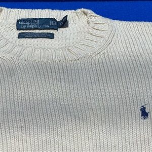 Polo by Ralph Lauren 100% Cotton Knit Sweater - Men’s Large